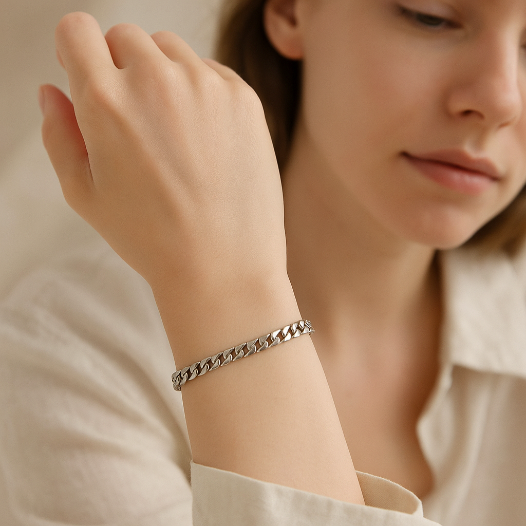 Bracciale Miami™ – Eleganza Unisex in Acciaio Inossidabile