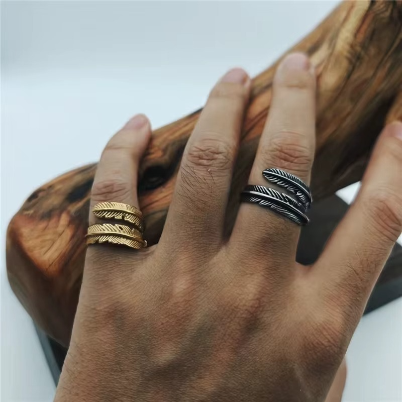 Anello Piuma d’Angelo™ – Protezione Sempre con Te