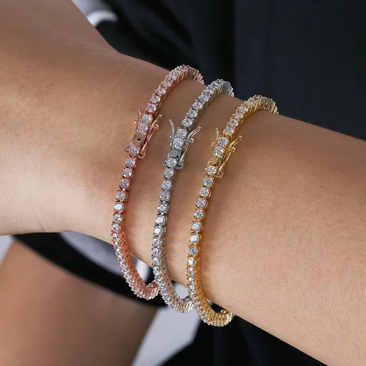 Bracciale Tennis Brillante - Zircone