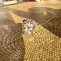 Collana Trasparente con Effetto Invisibile - Moissanite